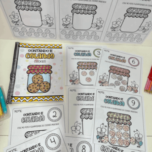 Apostilas Contando e Colando- Cookies
