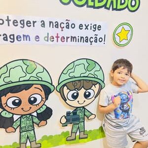 Painel Dia do Soldado 3D