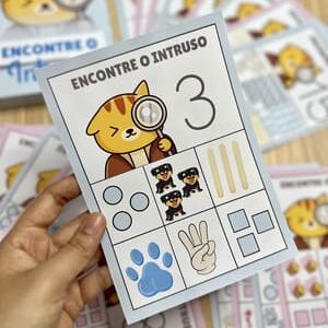 Encontre o Intruso Numerais