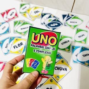 NOVO! UNO DAS PALAVRAS bobbie goods– SIMPLES E COMPLEXAS