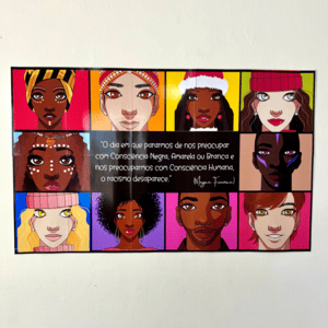 Painel Tema Consciência Negra