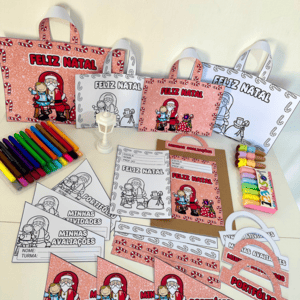 Kit Capas de Atividades Tema: Papai Noel