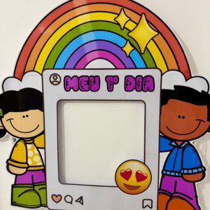 Decoração para Bambolê Tema Meu1º dia