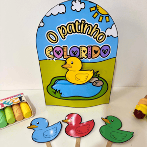 Luva musical “O Patinho Colorido”