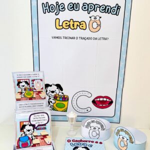 Kit História na Caixa e Cartaz Letra “C”